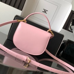 CELINE Mini Besace Triomphe Bag in Smooth Calf Leather 110412