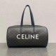 CELINE DUFFLE BAG IN TRIOMPHE CANVAS WITH CELINE PRINT 113852