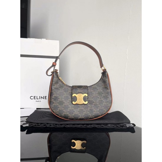 CELINE AVA TRIOMPHE Calfskin Bag 114492