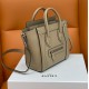 CELINE Nano Shop Shoulder Crossbody Leather Bag 168243