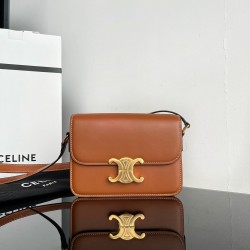 CELINE Leather Shoulder Bag 188423