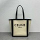 CELINE CABAS  Linen Shopping Bag 197532