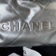 CHANEL 22 MINI HANDBAG Calfskin, Silver-Tone Silver AS3980