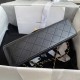 CHANEL CLASSIC FLAP HANDBAG Lambskin & Gold-Tone Metal Black A01112 