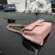 CHANEL SMALL CLASSIC FLAP HANDBAG Lambskin & Gold-Tone Metal Pink A01113