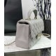 CHANEL MINI FLAP BAG WITH TOP HANDLE  AS2431 Grey