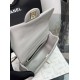 CHANEL MINI FLAP BAG WITH TOP HANDLE  AS2431 Grey