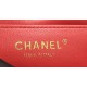 CHANEL MINI FLAP BAG WITH TOP HANDLE  AS2431 Red