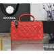 CHANEL MINI FLAP BAG WITH TOP HANDLE  AS2431 Red