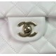 CHANEL MINI FLAP BAG WITH TOP HANDLE  AS2431 White