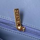 CHANEL MINI FLAP BAG WITH TOP HANDLE  AS2431 Blue