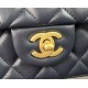 CHANEL MINI FLAP BAG WITH TOP HANDLE  AS2431 Blue