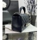 CHANEL MINI FLAP BAG WITH TOP HANDLE  AS2431 Blue