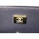 CHANEL MINI FLAP BAG WITH TOP HANDLE  AS2431 Blue