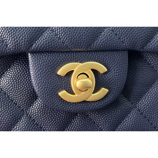 CHANEL MINI FLAP BAG WITH TOP HANDLE  AS2431 Blue