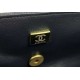 CHANEL MINI FLAP BAG WITH TOP HANDLE  AS2431 Blue