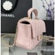 CHANEL MINI FLAP BAG WITH TOP HANDLE  AS2431 Pink