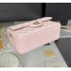 CHANEL MINI FLAP BAG WITH TOP HANDLE  AS2431 Pink