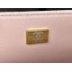 CHANEL MINI FLAP BAG WITH TOP HANDLE  AS2431 Pink