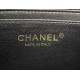 CHANEL MINI FLAP BAG WITH TOP HANDLE  AS2431 BLACK