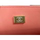 CHANEL MINI FLAP BAG WITH TOP HANDLE  AS2431 Pink