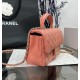 CHANEL MINI FLAP BAG WITH TOP HANDLE  AS2431 Pink