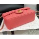 CHANEL MINI FLAP BAG WITH TOP HANDLE  AS2431 Pink