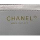 CHANEL MINI FLAP BAG WITH TOP HANDLE  AS2431 Grey