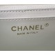 CHANEL MINI FLAP BAG WITH TOP HANDLE  AS2431 White