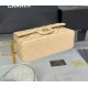 CHANEL MINI FLAP BAG WITH TOP HANDLE  AS2431 Apricot