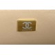 CHANEL MINI FLAP BAG WITH TOP HANDLE  AS2431 Apricot