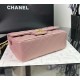 CHANEL MINI FLAP BAG WITH TOP HANDLE  AS2431 Purple