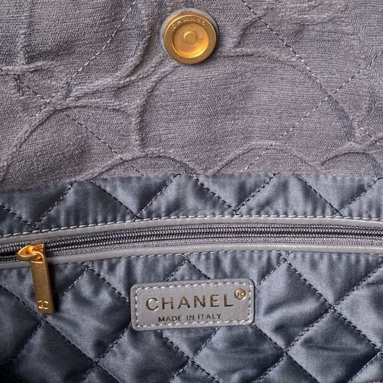 CHANEL 22 Small Bag HANDBAG Gold-Tone AS3260