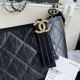 CHANEL Calfskin Quilted Small Gabrielle Hobo HandBag AS91810