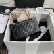 CHANEL 2.55 Aged Calfskin & Gold-Tone Meta HANDBAG A37586