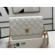 Chanel Wallet On Chain White AP1450