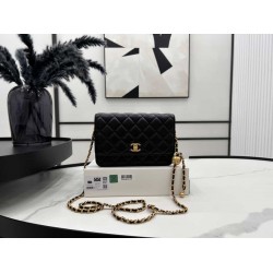 Chanel Wallet On Chain Black AP1450