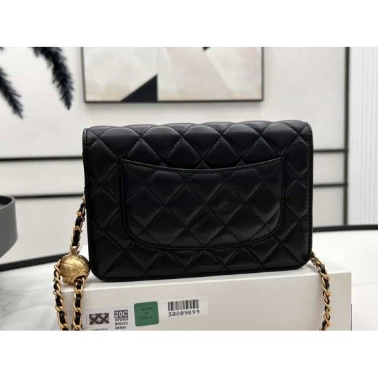 Chanel Wallet On Chain Black AP1450