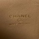 Chanel Small Vanity Chain Shoulder Bag  White AP1447 