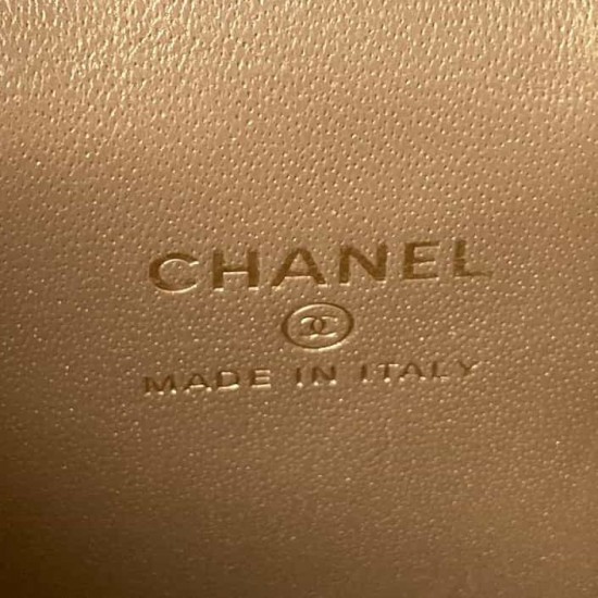 Chanel Small Vanity Chain Shoulder Bag  Black AP1447 