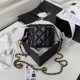 Chanel Small Vanity Chain Shoulder Bag  Black AP1447 