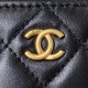 Chanel Small Vanity Chain Shoulder Bag  Black AP1447 