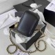 Chanel Small Vanity Chain Shoulder Bag  Black AP1447 