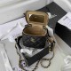 Chanel Small Vanity Chain Shoulder Bag  Black AP1447 