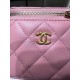 Chanel Small Vanity Chain Shoulder Bag Pink AP1447 