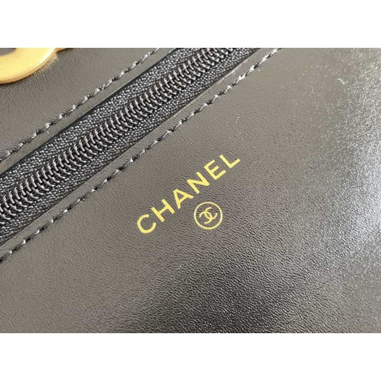 Chanel Wallet On Chain Black AP2289