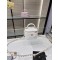 Chanel 22 Cyanine Small Vanity With Chain White AP2198