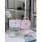 Chanel 22 Cyanine Small Vanity With Chain Pink AP2198