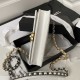 CHANEL 19 WALLET ON CHAIN White AP3267 