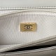 CHANEL 19 WALLET ON CHAIN White AP3267 